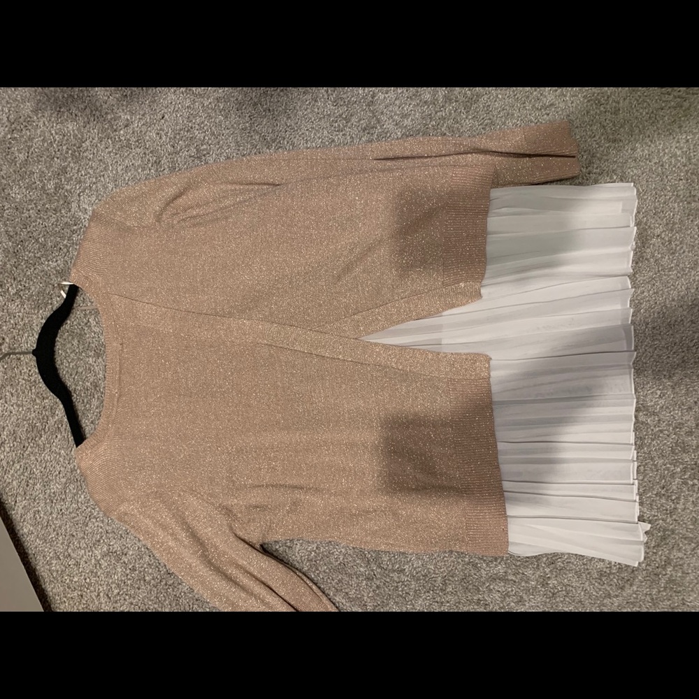 Gold sweater